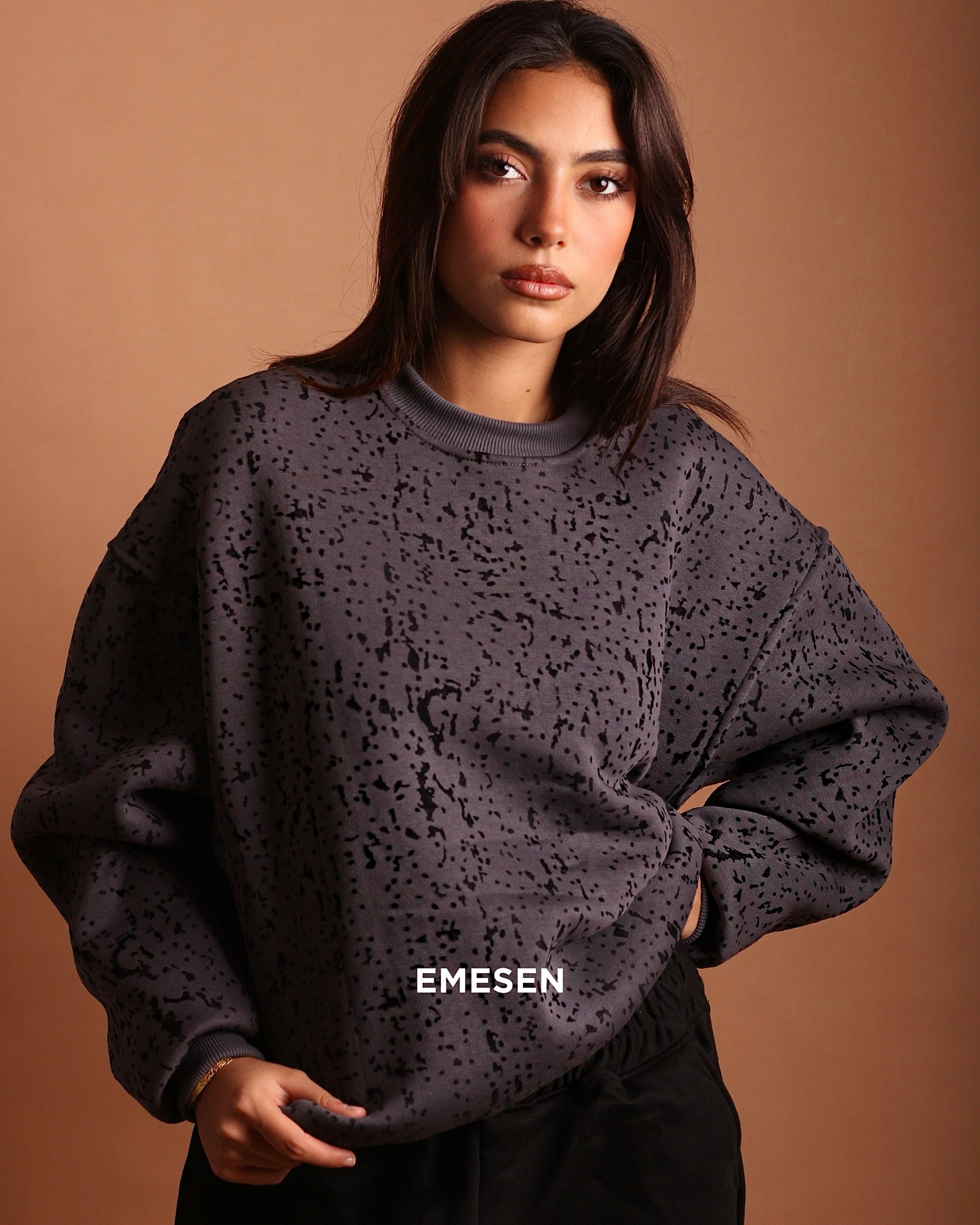 Inked crewneck