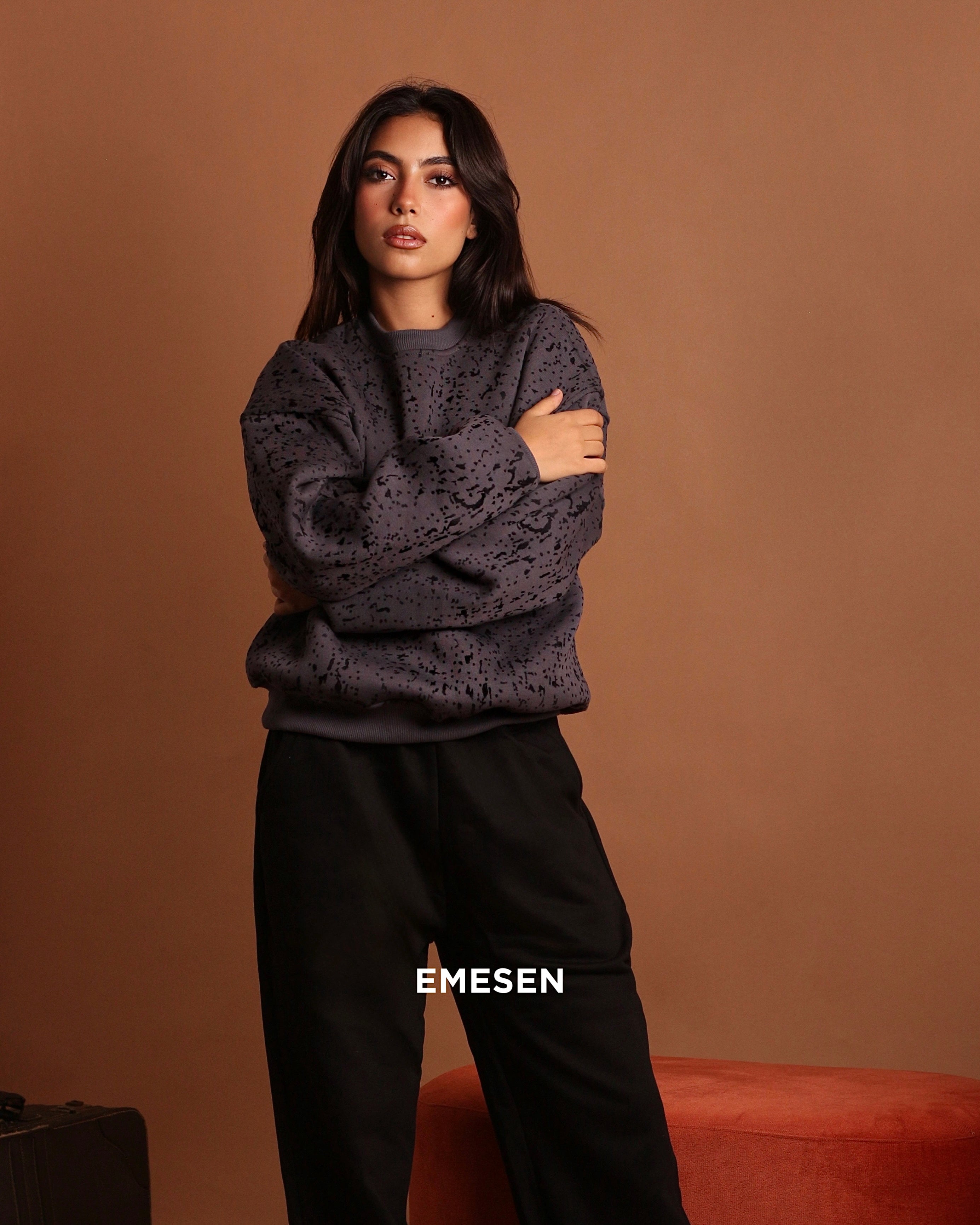 Inked crewneck