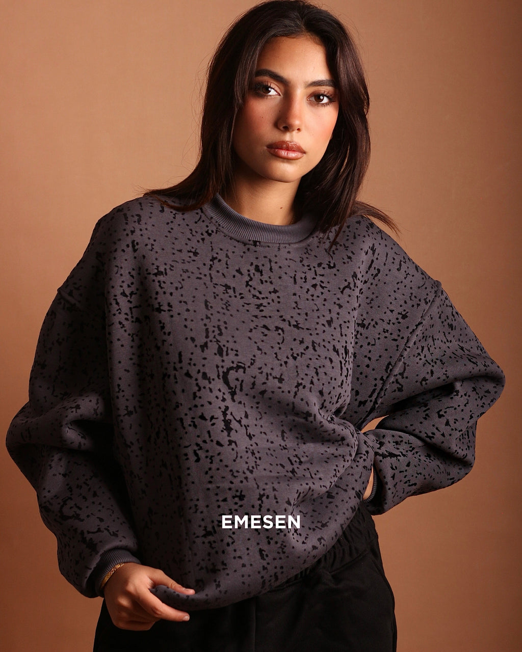 Inked crewneck