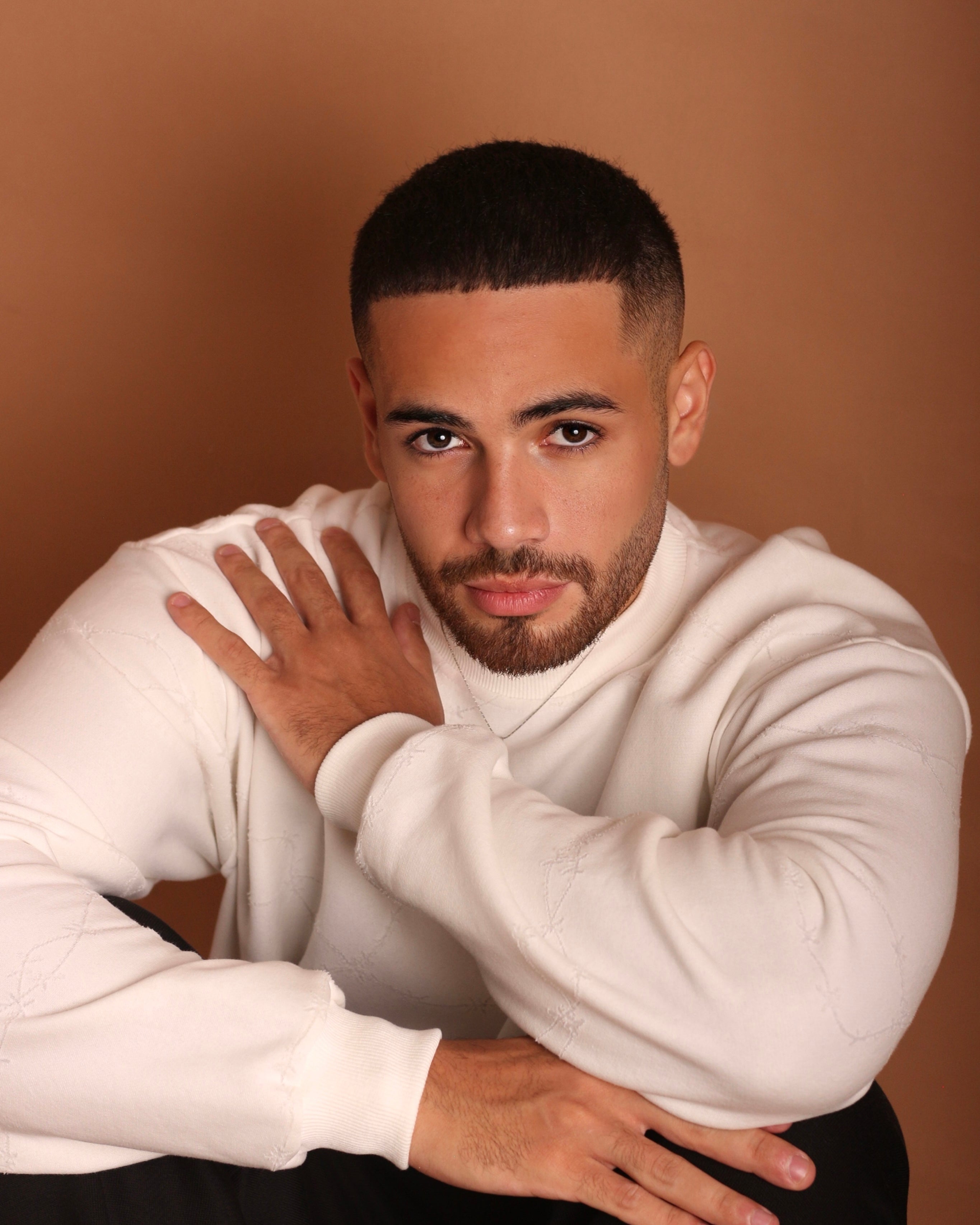 Spyke crewneck - white
